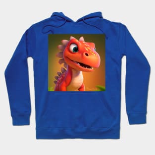 Baby Dinosaur Dino Bambino - Theodore Hoodie